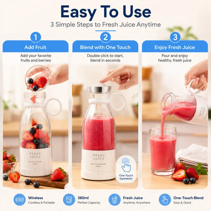 Portable Mini Juicer Cup